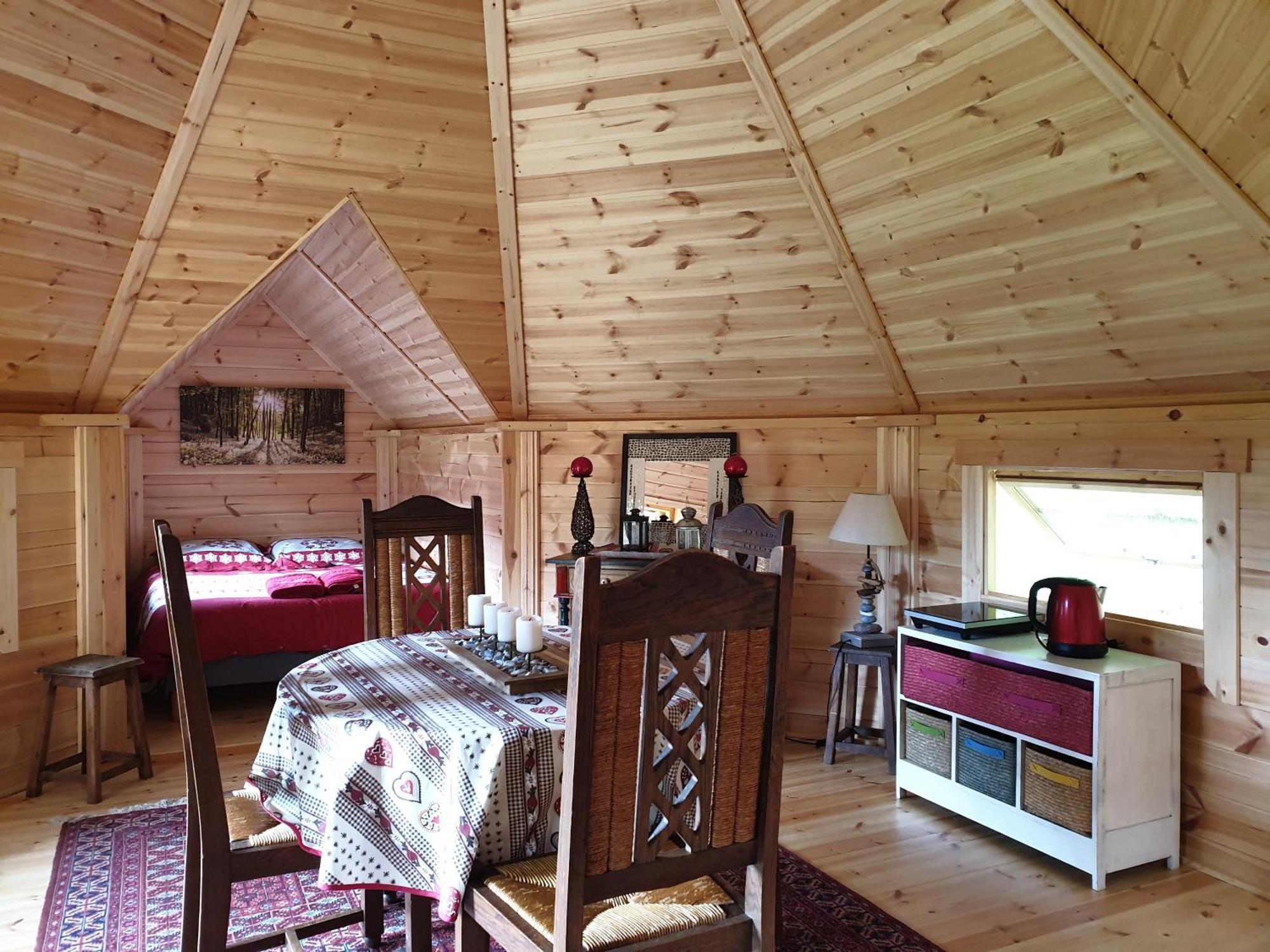 Tente de luxe White Wood Kota Nonville